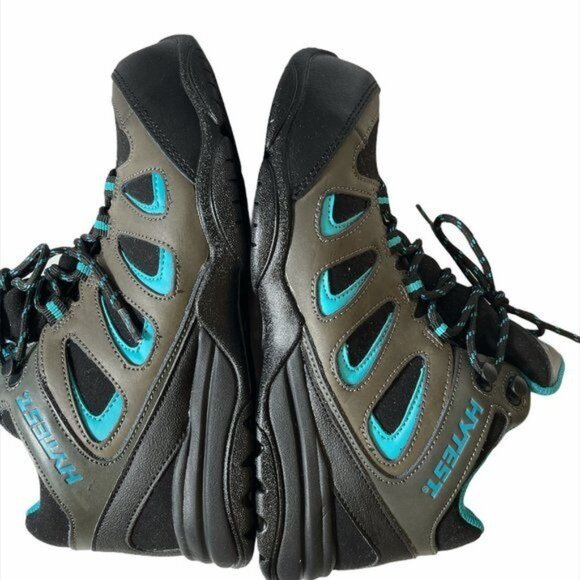 NWOB Hytest Leather Hiker/Trail Wide Width Safety Shoes Boots K17382 Women Sz 7 - Picture 5 of 7
